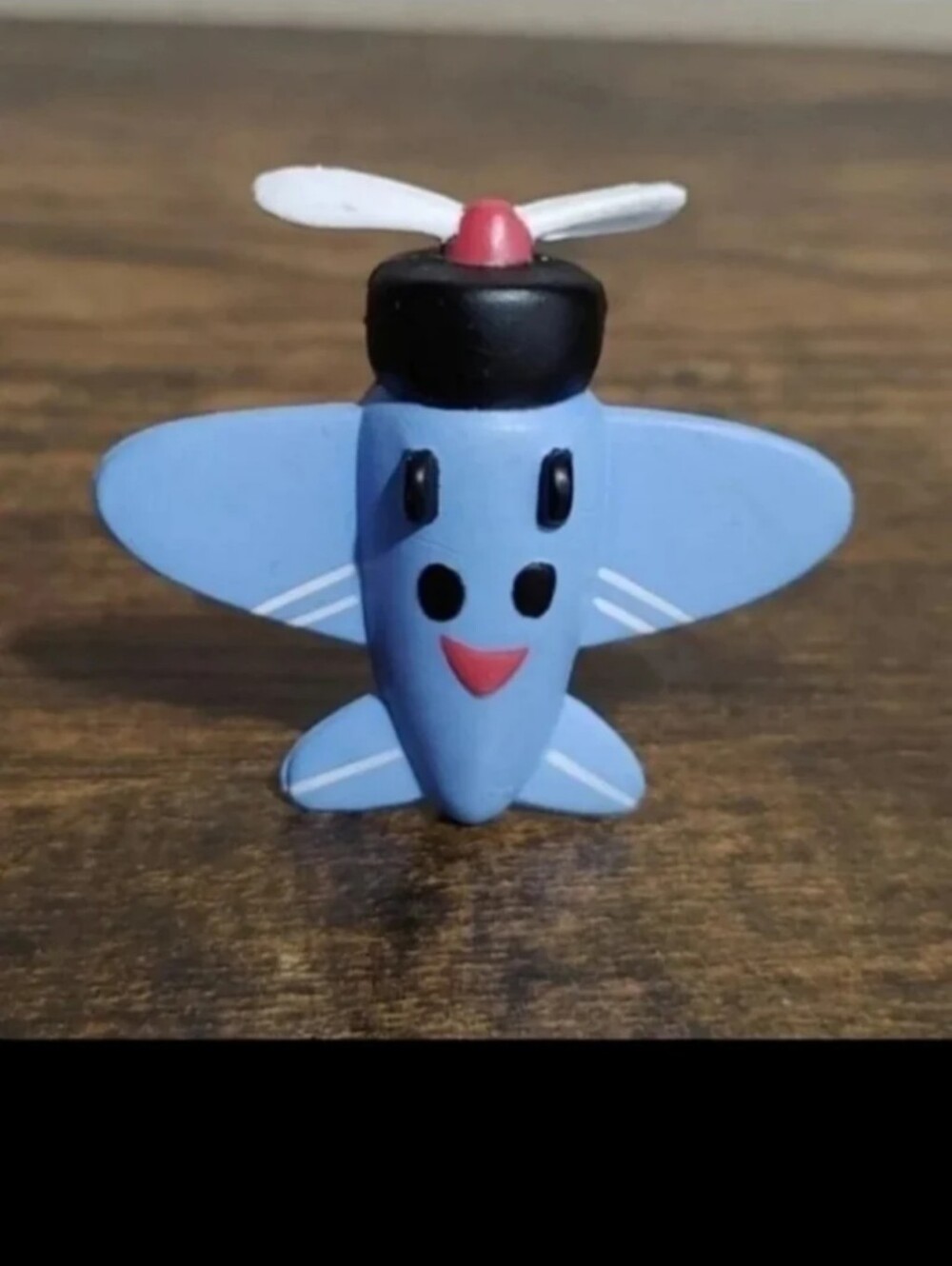 Rare & Hard To Find 2002 Misfit Toy Blue Jet Airplane PVC Figure